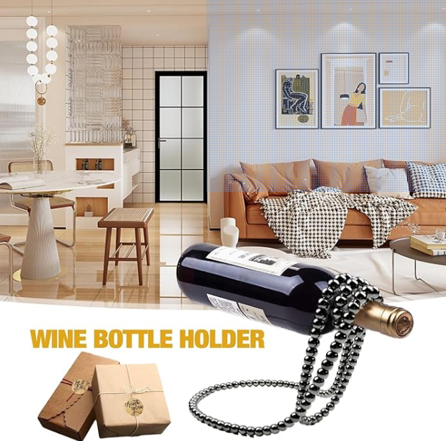 MODERNE FLASCHENHALTER-PERLENDESING